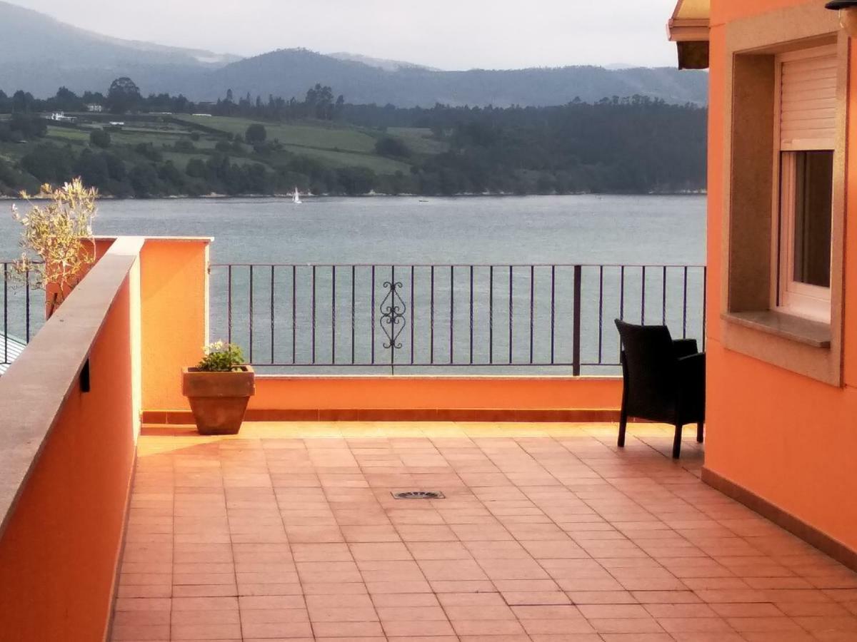 Апартаменты Mirador De La Ria Рибадео Экстерьер фото